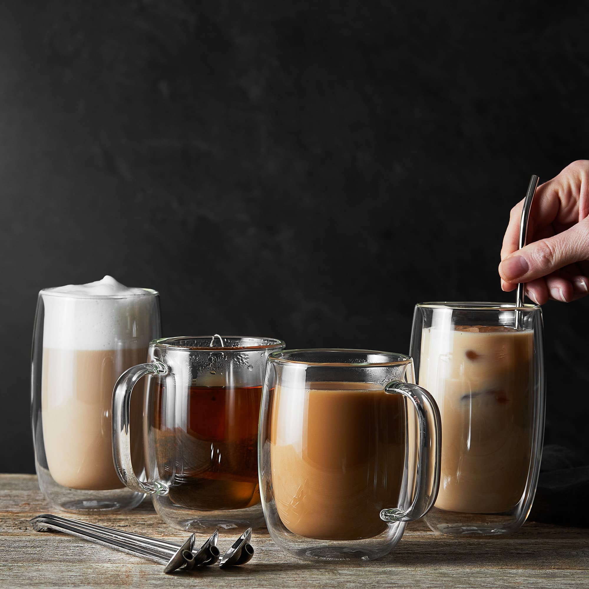 Amazon.com: ZWILLING 39500-111 Double Wall Glass Espresso Tumbler